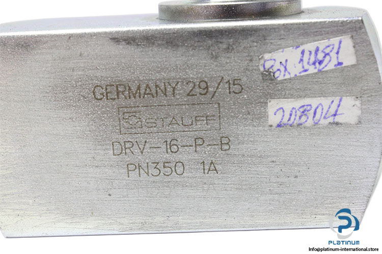 stauff-DRV-16-P-B-flow-control-valve-(New)-2