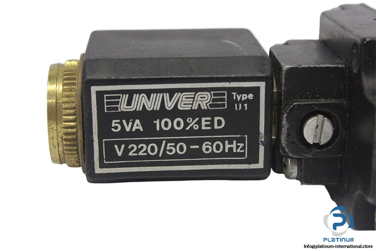 univer-AF-2511-single-solenoid-valve-(Used)-3