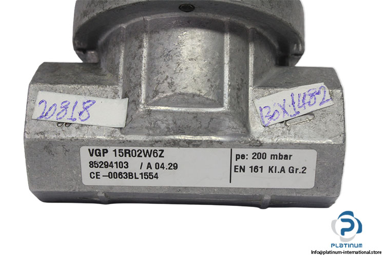 honeywell-VGP-15R02W6Z-single-solenoid-valve-(Used)-2