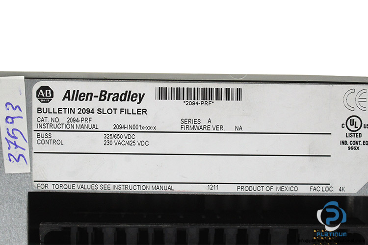allen-bradley-2094-PRF-slot-filler-module-(new)-3