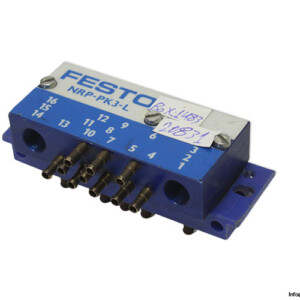 Festo NRP-PK3-L Pneumatic Distributor Block