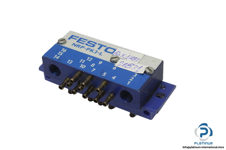 festo-NRP-PK3-L-pneumatic-distributor-block-(Used)