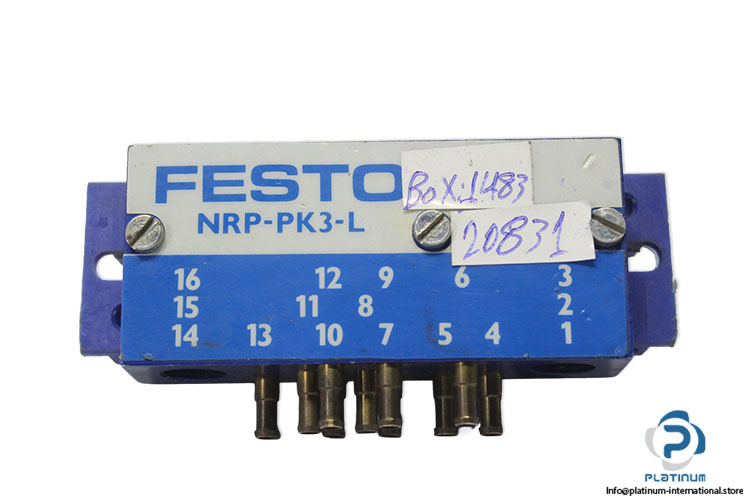 festo-NRP-PK3-L-pneumatic-distributor-block-(Used)-2