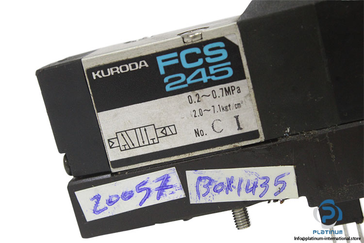 kuroda-FCS245-solenoid-valve-(Used)-3