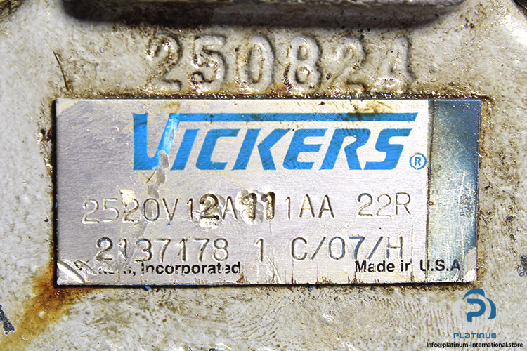 Vickers-2520V-12A111AA-22R-vane-pump(used)-2