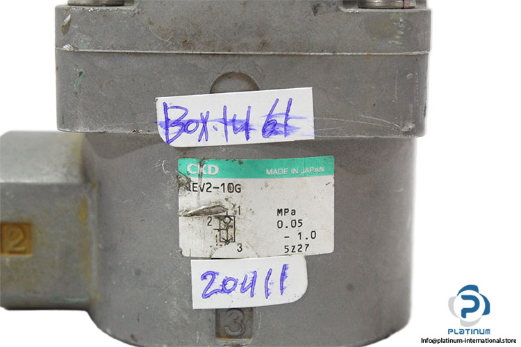 ckd-QEV2-10G-exhaust-valve-(Used)-2
