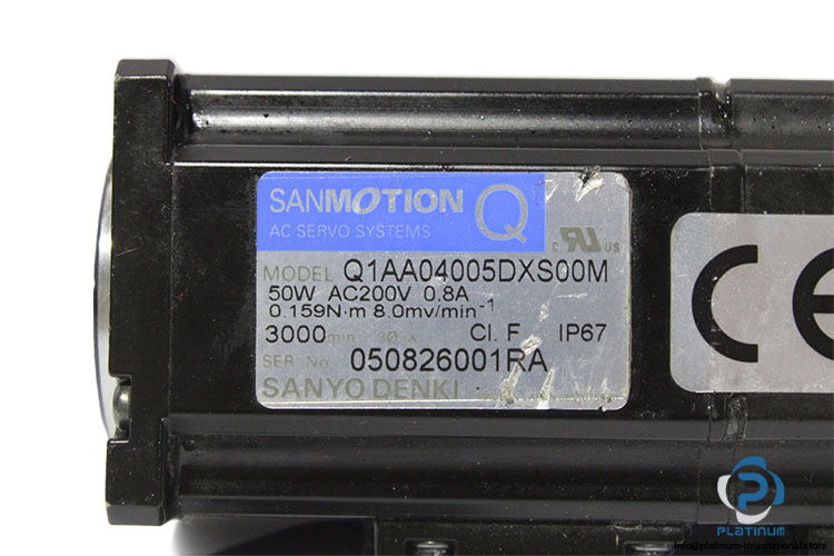 sanyo-denki-Q1AA04005DXS00M-servo-motor(USED)-3