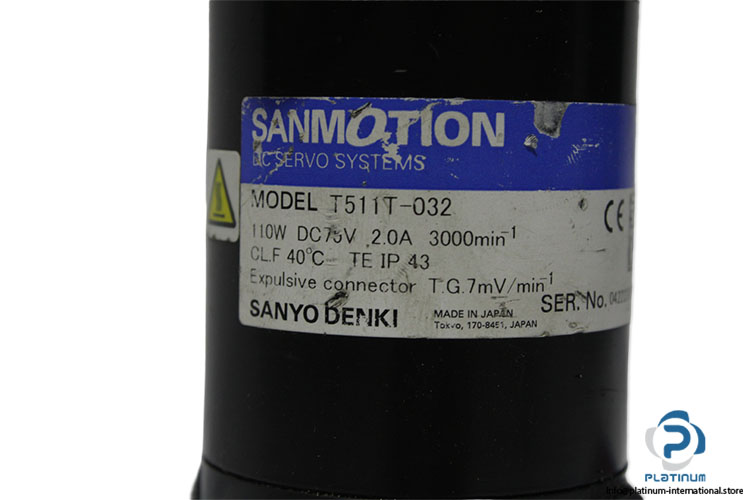 sanyo-denki-T511T-032-servo-motor(used)-3