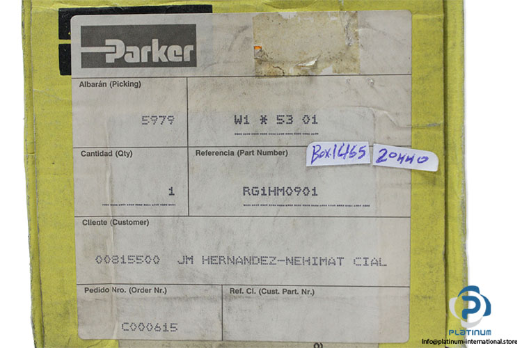 parker-RG1HM0901-gland-cartridge-(New)-4