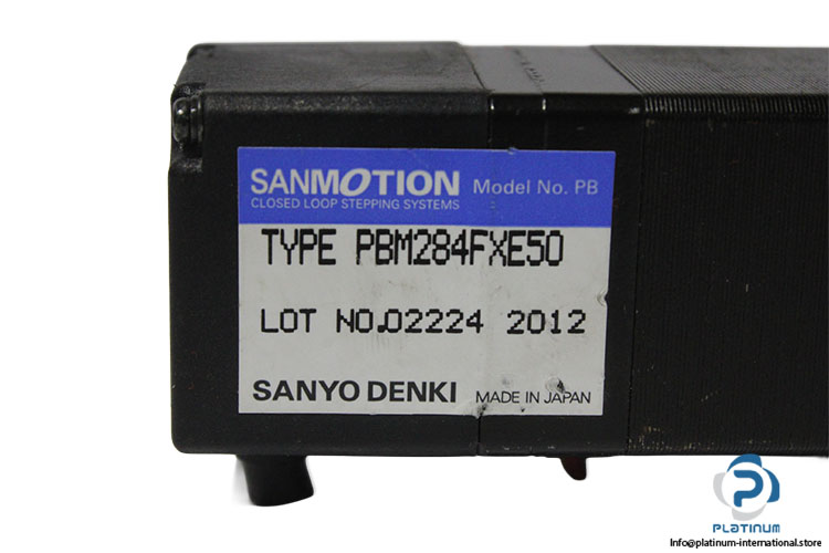 sanyo-denki-PBM284FXE50-STEPPER-MOTOR(used)-3