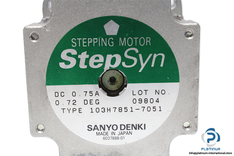 sanyo-denki-103H7851-7051-STEPPER-MOTOR(used)-3