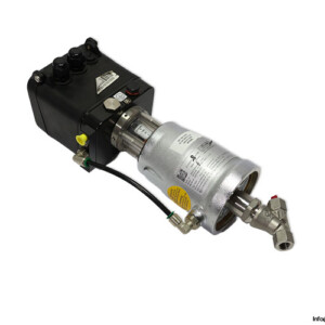 SCHUBERT & SALZER 7020 A262875/41/2022 ANGLE SEAT CONTROL VALVE WITH INTEGRATED POSITIONER
