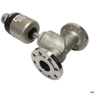 BURKERT 2101 A PTFE Kv 65 PNEUMATICALLY OPERATED GLOBE VALVE