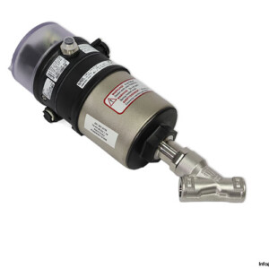 Burkert 8801 2100 B 15.0 Ptfe VA G3/8 Pneumatically Operated Angle Seat Valve