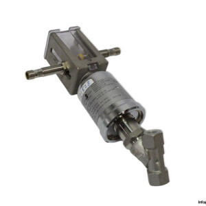 SCHUBERT & SALZER 4012225 7010/010V102020--H-S----0---156 PNEUMATICALLY OPERATED ANGLE SEAT VALVE