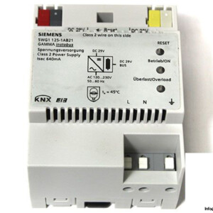 Siemens 5WG1 125-1AB21 Power Supply