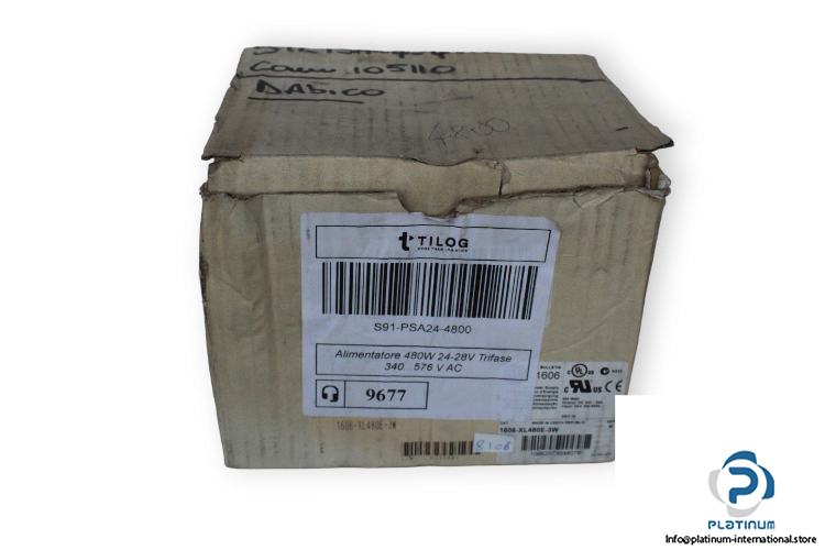 allen-bradley-1606-XL480E-3W-power-supply-(New)-3