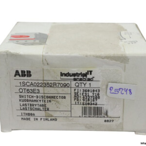ABB OT63E3 Switch-Disconnector