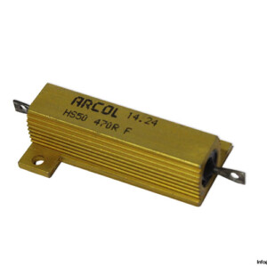 Arcol HS50 470R F Power Resistor
