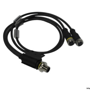 Turck VBRS4.4-2RKC4T-0.6/0.6/TXL Y-Splitter Cable