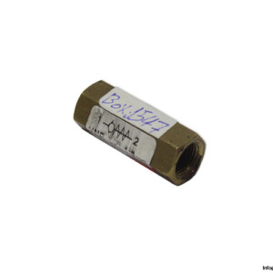 CAMOZZI VNR-210-1/8 UNIDIRECTIONAL AUTOMATIC VALVE
