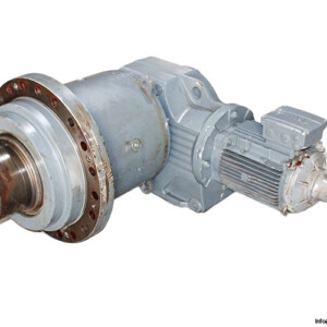 sew-phf042-kf107drn132m4-rs-tf-planetary-gear-and-bevel-helical-gear-motor(used)