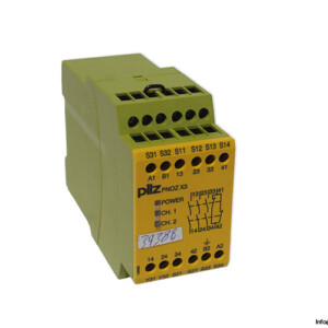 pilz-PNOZ-X3-24VAC-24VDC-3N_O-1N_C-1SO-safety-relay-(new)