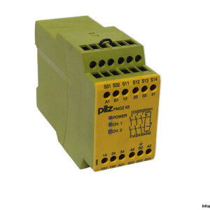 pilz-PNOZ-X3-230VAC-24VDC-3N_O-1N_C-1SO-safety-relay-(new)-(carton)
