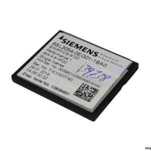 Siemens 6SL3054-0EG01-1BA0 Compact Flash Card