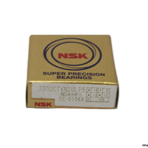 NSK 7002CTYNSULP5 High Precision Angular Contact Ball Bearing