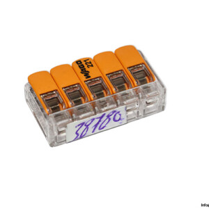 Wago 20-10 5 Conductors Splicing Connector