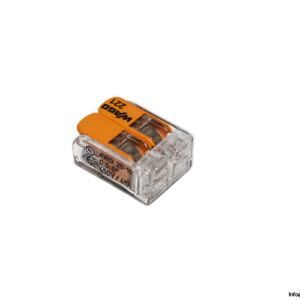 Wago 20-10 2 Conductors Splicing Connector