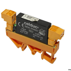 WEIDMULLER RSO 30/DV 5-24V CC/SC SOLID-STATE RELAY MODULE