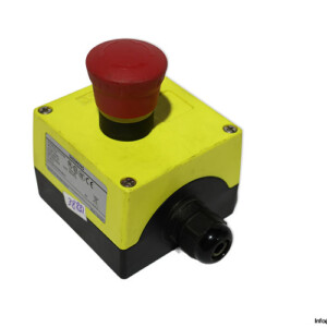SIEMENS 3SU1801-0NZ00 K0Y ASSEMBLED ENCLOSURE WITH E-STOP