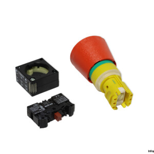 Siemens 3SB3203-1HA20 Emergency Stop Button Complete Unit