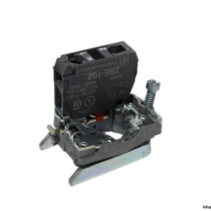 Telemecanique ZBE-102 Contact Block With A Fixing Collar