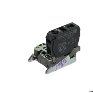 Telemecanique ZBE-101 Contact Block With A Fixing Collar