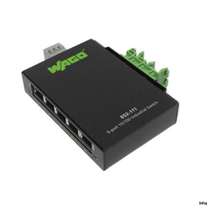 WAGO 852-111 5-PORT 10/100 INDUSTRIAL SWITCH