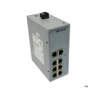 ALLEN-BRADLEY 1783-US8T SER.A UNMANAGED ETHERNET NETWORK SWITCH