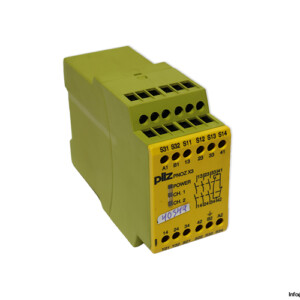 Pilz Pnoz X3 230VAC 24VDC 3N/O 1N/C 1SO 886306 Safety Relay