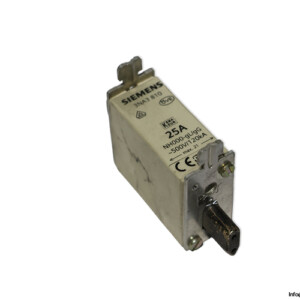 Siemens 3NA3 810 25A 500VAC Fuse Link